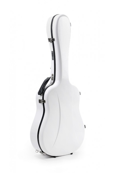 Dreadnought guitar case Premier series Gloss White 