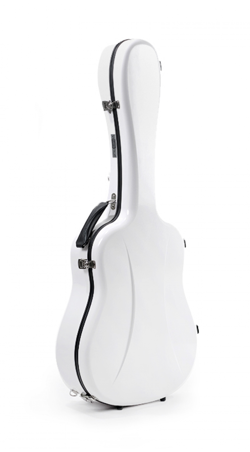 Dreadnought guitar case Premier series Gloss White Dreadnought guitar case Premier series Gloss White
