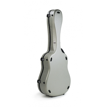 Dreadnought guitar case Premier series 1 Lustre Silver