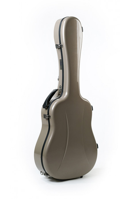 Dreadnought guitar case Premier series 2 Metallic Taupe