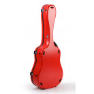 Dreadnought guitar case Premier series Scarlet Red