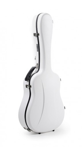 Dreadnought guitar case Premier series Winter White