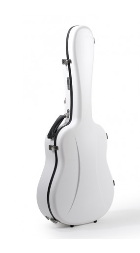 Dreadnought guitar case Premier series Winter White