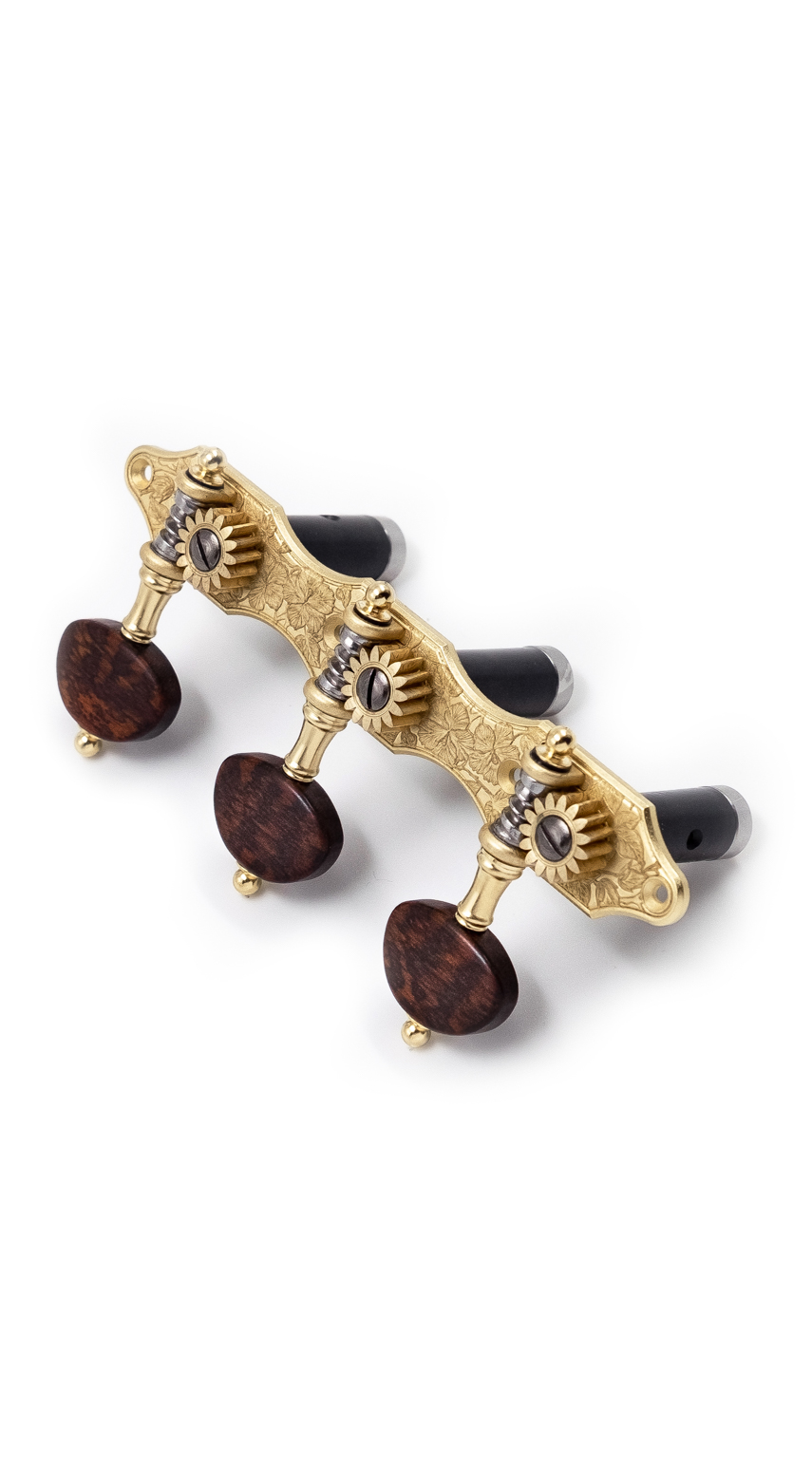 Classical Tuning machine Fusion Series - Hauser Style Hibiscus 14K Gold