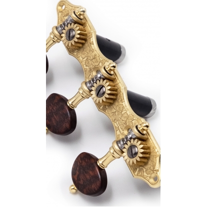 Classical Tuning machine Fusion Series - Hauser Style Hibiscus 14K Gold