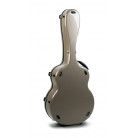 Jumbo guitar case Premier series 2 metallic taupe