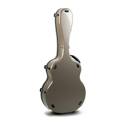 Jumbo guitar case Premier series 2 metallic taupe