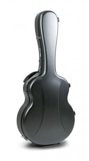 Jumbo guitar case Premier series 1 black pearl