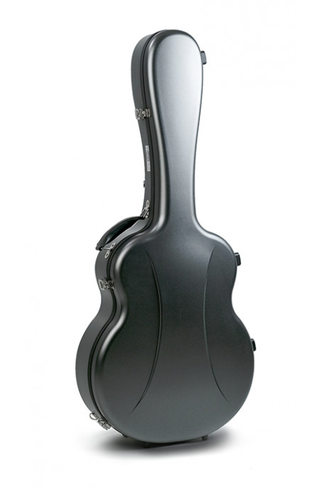 Jumbo guitar case Premier series 1 black pearl