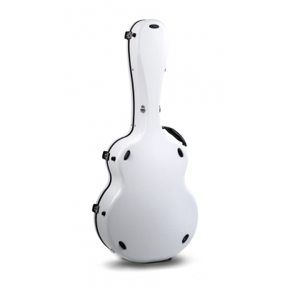 Jumbo guitar case Premier series 1 Gloss White