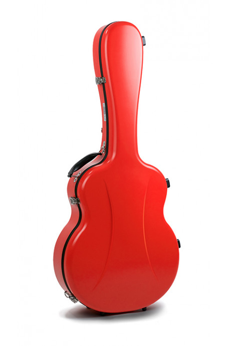Jumbo guitar case Premier series 1 SCARLET RED