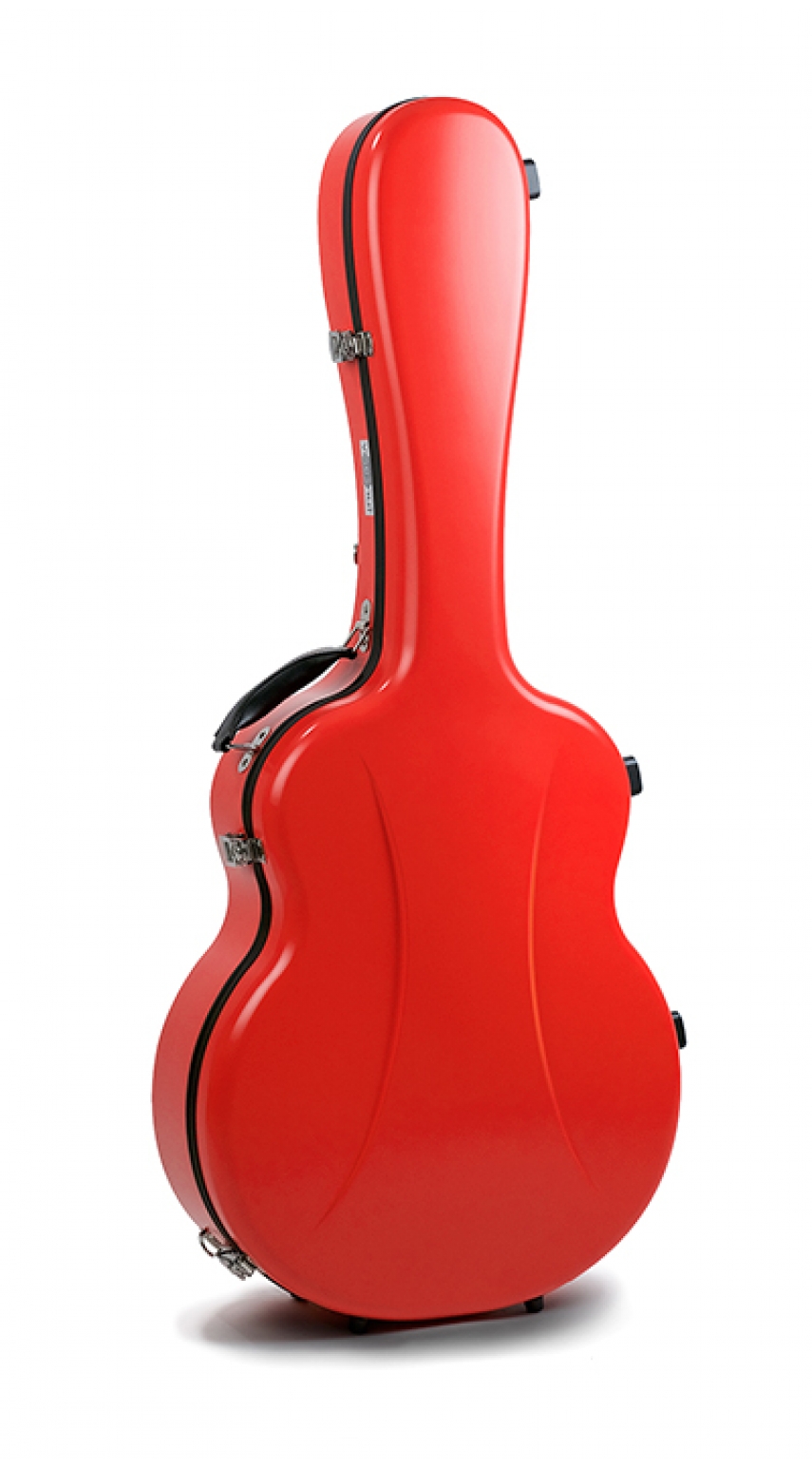Jumbo guitar case Premier series 1 SCARLET RED Jumbo guitar case Premier series 1 SCARLET RED
