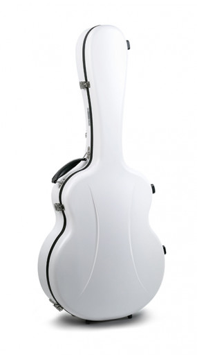 Jumbo guitar case Premier series 1 Winter White