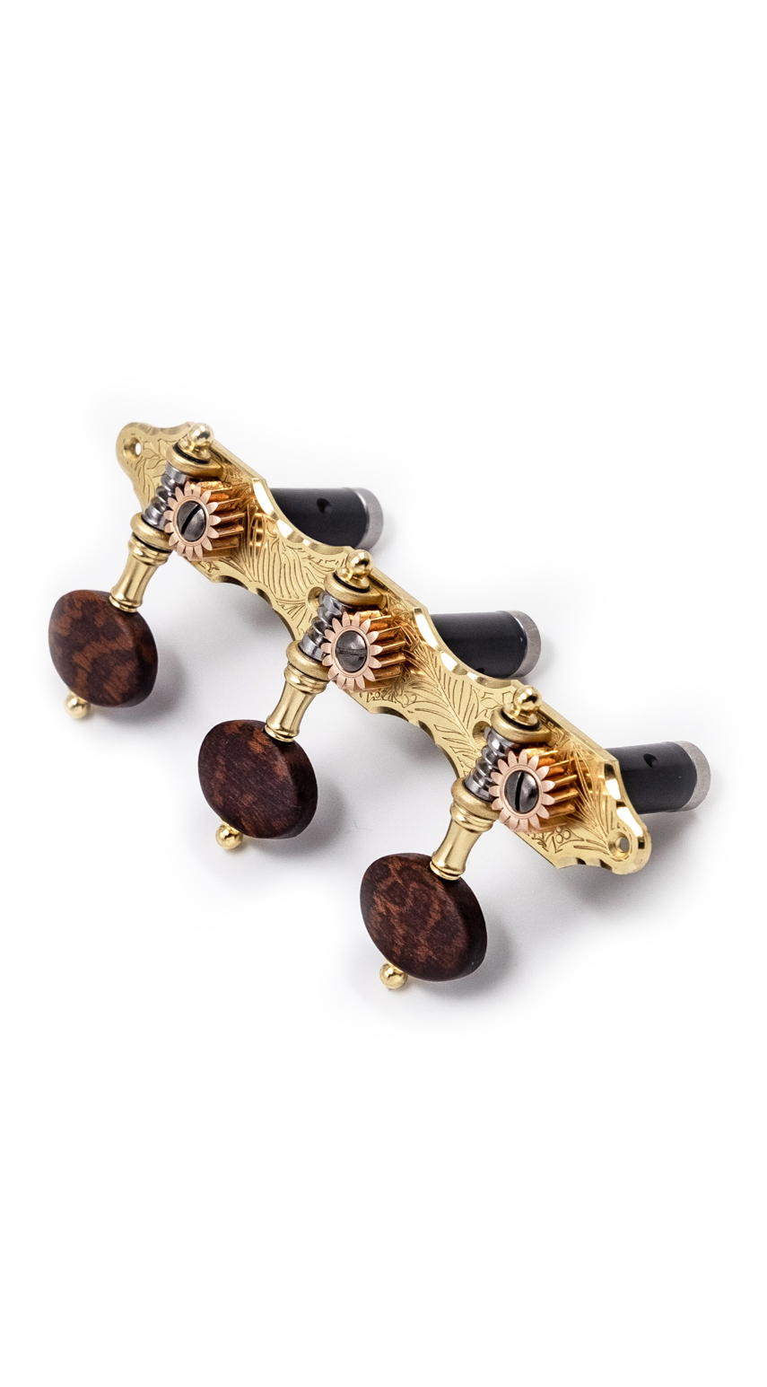 Classical Tuning machine Legacy Series - Hauser Style Leaf 14K Gold