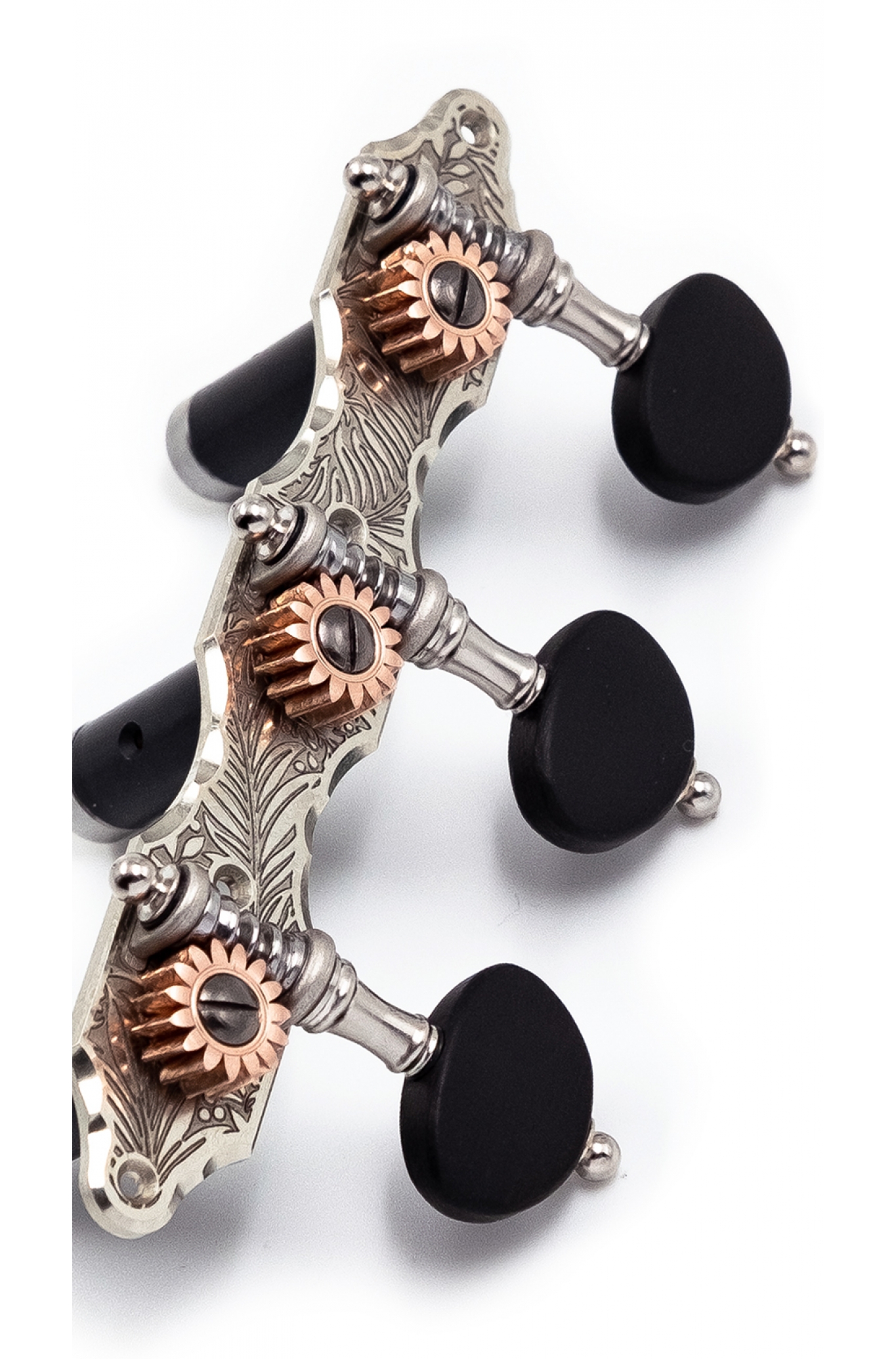Classical Tuning machine Natural Series - Hauser Style Leaf German Silver