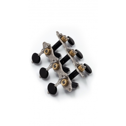 Classical Tuning machine Fusion Series - Hauser Style Mosaic Nickel Classical Tuning machine Fusion Series - Hauser Style Mosaic Nickel