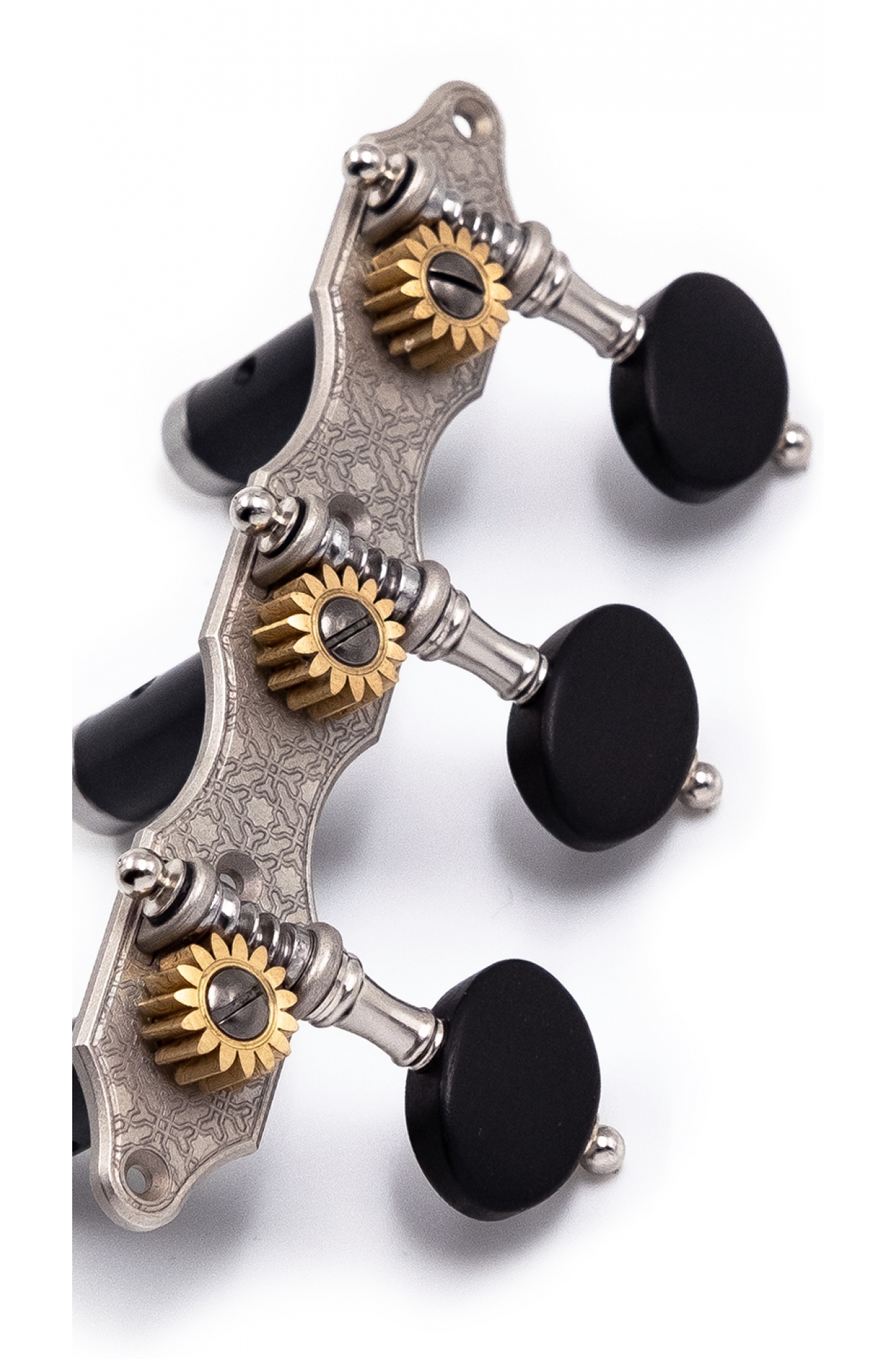 Classical Tuning machine Fusion Series - Hauser Style Mosaic Nickel Classical Tuning machine Fusion Series - Hauser Style Mosaic Nickel
