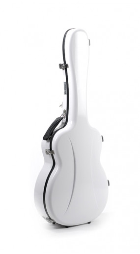 OOO/OM guitar case Premier series 1 Gloss White 