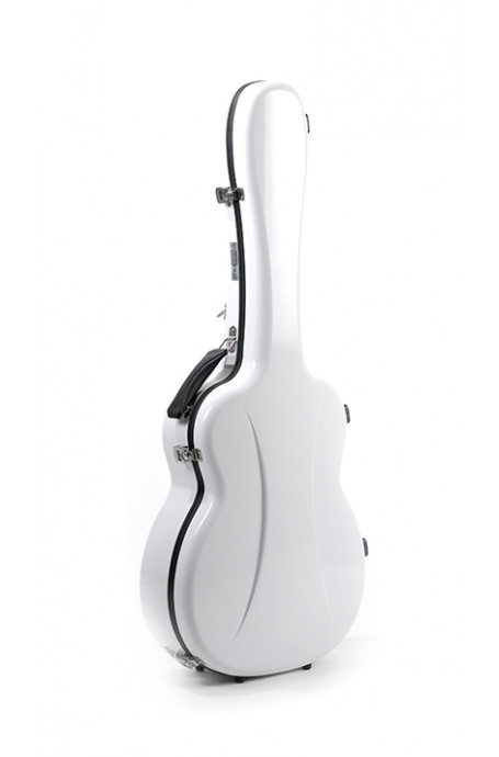 OOO/OM guitar case Premier series 1 Gloss White 