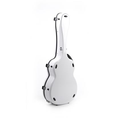 OOO/OM guitar case Premier series 1 Gloss White 