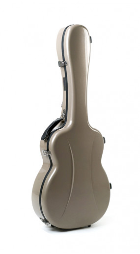 OOO/OM guitar case Premier series 2 Metallic Taupe