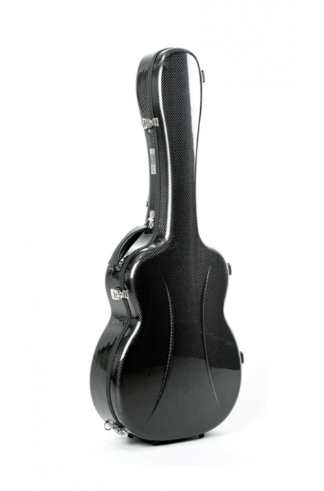 OOO/OM GUITAR CASE ELEMENTAL SERIES CARBON FIBER