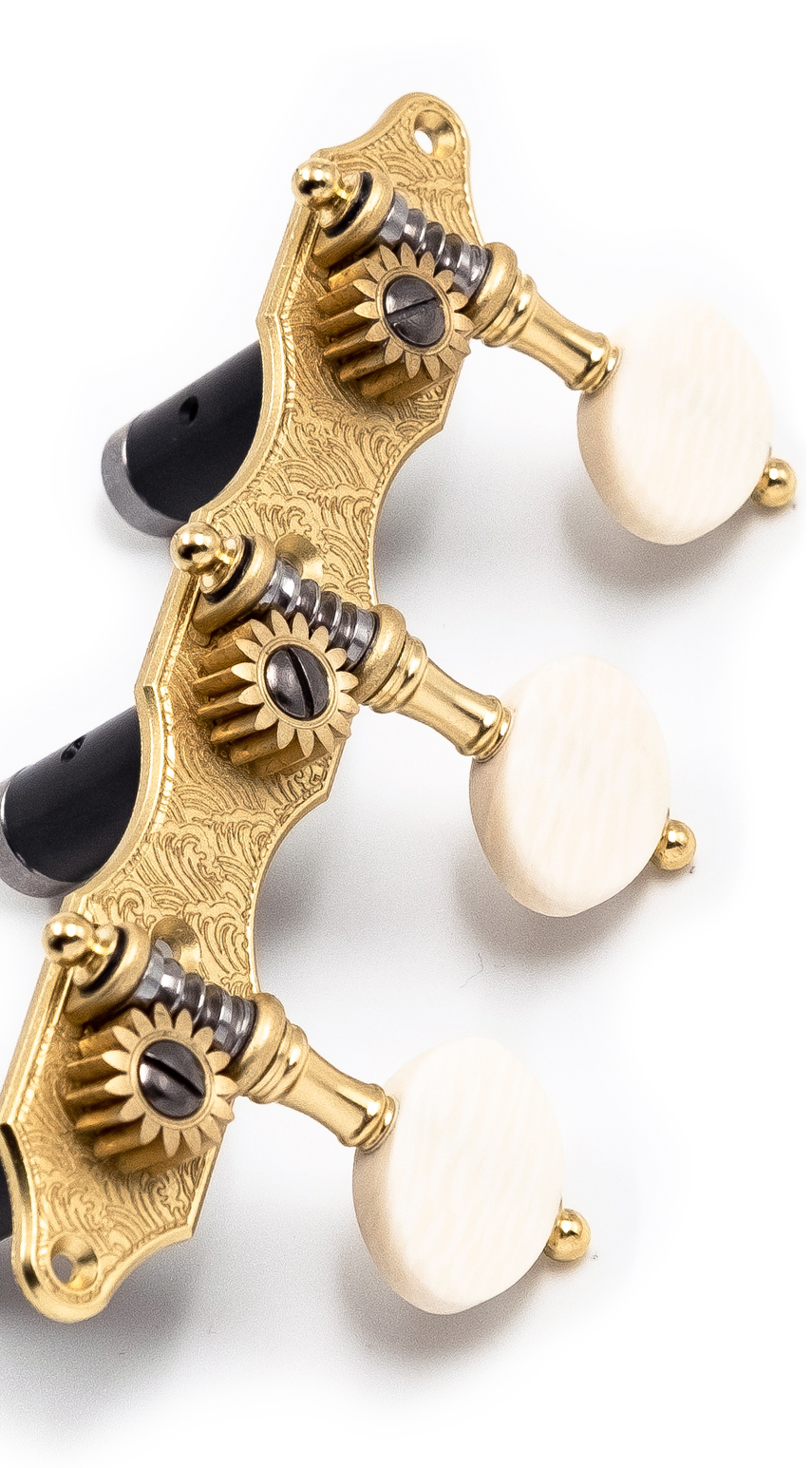 Classical Tuning machine Fusion Series - Hauser Style Wave 14K Gold Classical Tuning machine Fusion Series - Hauser Style Wave 14K Gold