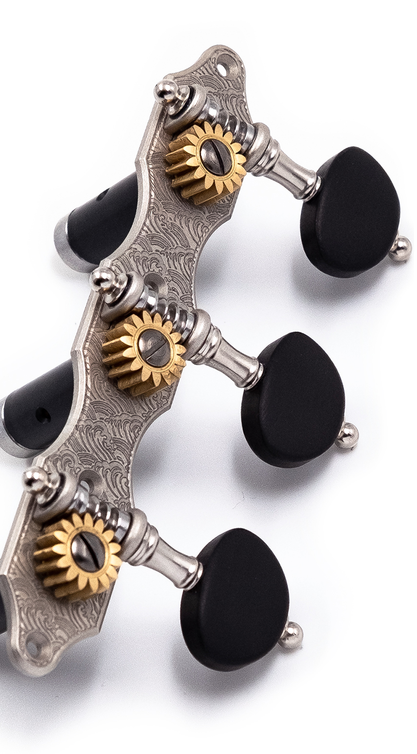 Classical Tuning machine Fusion Series - Hauser Style Wave Nickel Classical Tuning machine Fusion Series - Hauser Style Wave Nickel